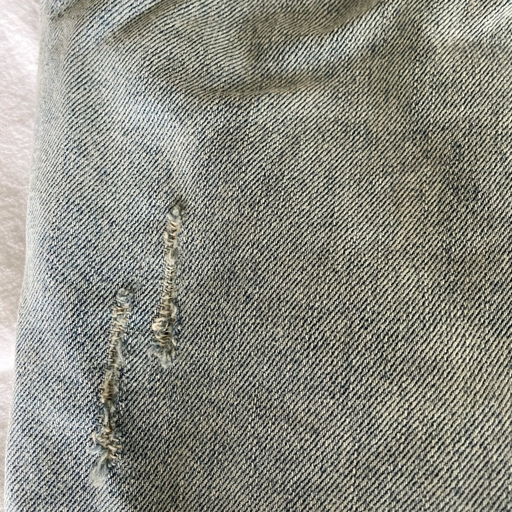 Zara Denim Mini Skirt - Picture 2 of 8